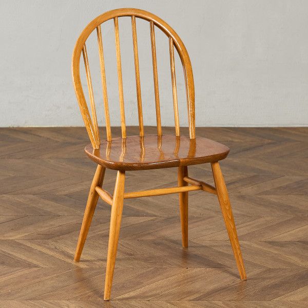 樂天商城 - 椅子・ソファ イギリス エルム アーコール ERCOL フープバックチェア ercol フープバック チェア 英国 ヴィンテージ ビーチ 椅子 ウィンザーチェア ダイニングチェア #98230