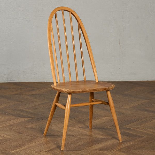 Rakuten - 椅子・ソファ イギリス エルム アーコール ERCOL ヴィンテージ クエーカーチェア ercol 椅子 ウインザー ダイニングチェア 木製 天然木 英国 ウィンザー ブナ イス #98244