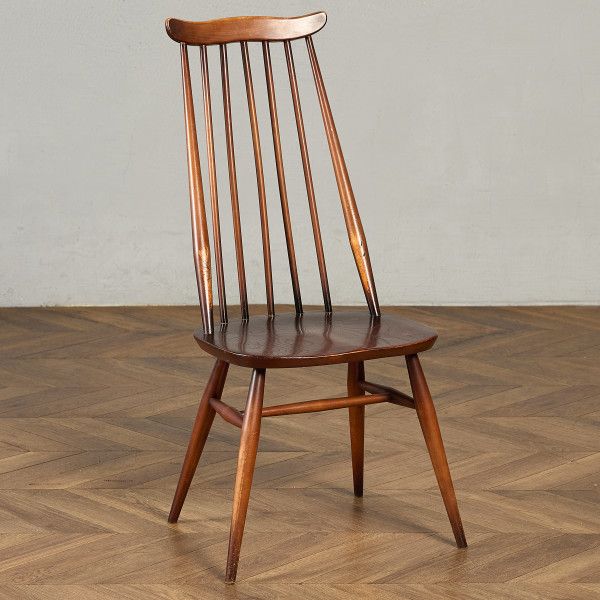 Rakuten - 椅子・ソファ イギリス エルム アーコール ERCOL ヴィンテージ ゴールドスミス チェア ブルーラベル 英国 ダイニング ウィンザー 木製 椅子 ビンテージ #98251
