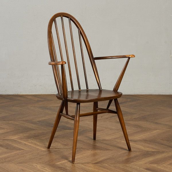 樂天商城 - 椅子・ソファ イギリス エルム アーコール ERCOL ヴィンテージ クエーカー アームチェア ercol チェア 英国 ウィンザー ダイニングチェア 椅子 ビンテージ モダン 木製 #98253