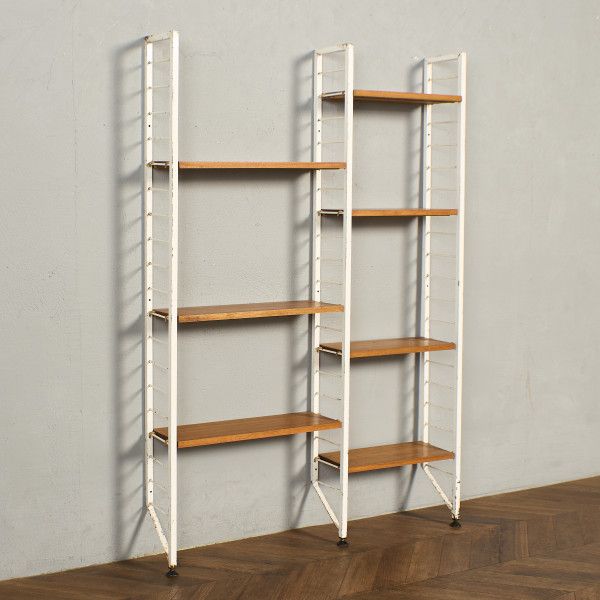 乐天商城 - チェスト・キャビネット イギリス チーク ステイプルズ Staples ( Staples of Cricklewood ) Ladderax ウォールユニット シェルフ 飾り棚 本棚 キャビネット ラック ヴィンテージ ラダラックス #98409