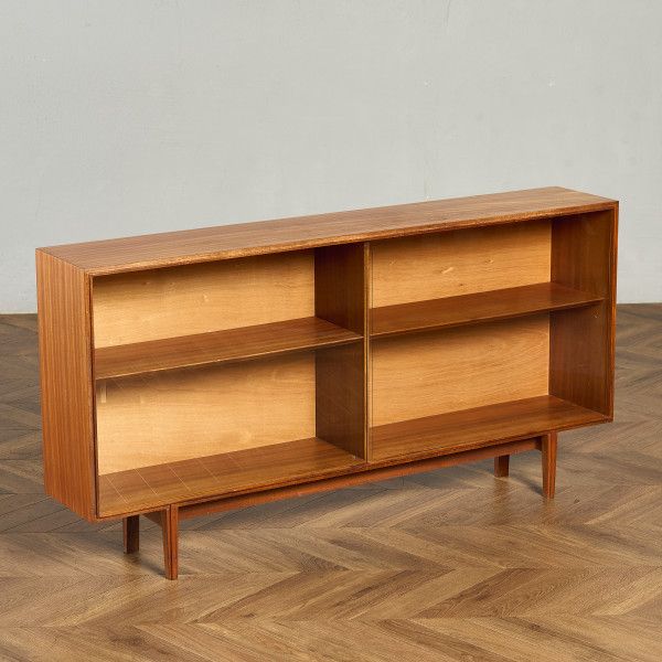 ブックケース・カップボード イギリス 天然木 ビーバー＆タプレイ BEAVER&TAPLEY MULTI-WIDTH ヴィンテージ ガラス ブックケース 食器棚 Beaver&Tapley ブック シェルフ 飾り棚 ナロー 本棚 ディスプレ #99121