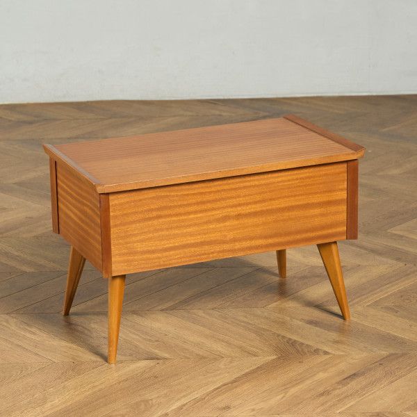 ヴィンテージ】ミッドセンチュリー＊エンドテーブル金属 1950's