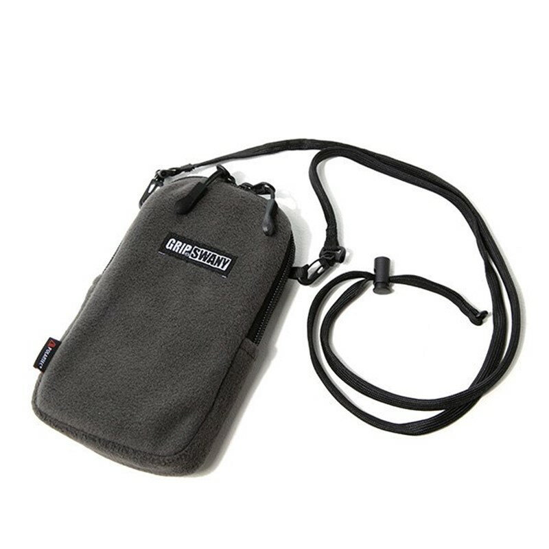 GRIPSWANY POLARTEC PHONE POUCH CHARCOAL GSB-3 グリップスワニー
