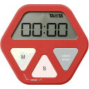 タニタ ガラスにつくタイマー レッド TD-410 TANITA ※