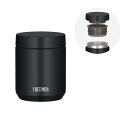サーモス 真空断熱スープジャー ブラック JED-400 THERMOS ※(3)