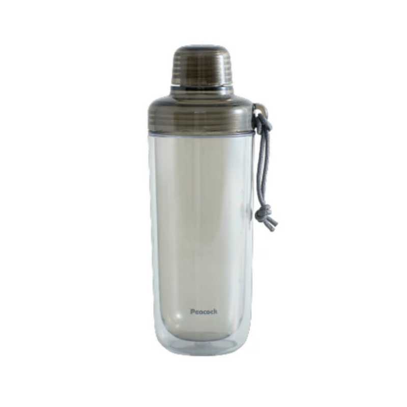 【SALE】Peacock クリアボトルアクティブ0.48L スモーク PPB-50 ピーコック