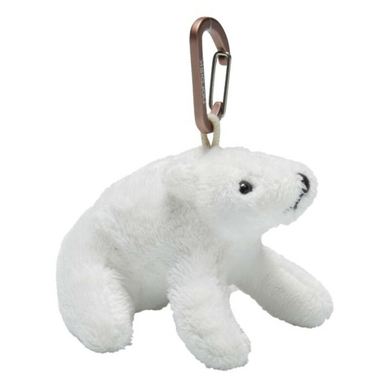 yKiznorDISK Polar Bear Key Hanger / Chocolate mfBXN