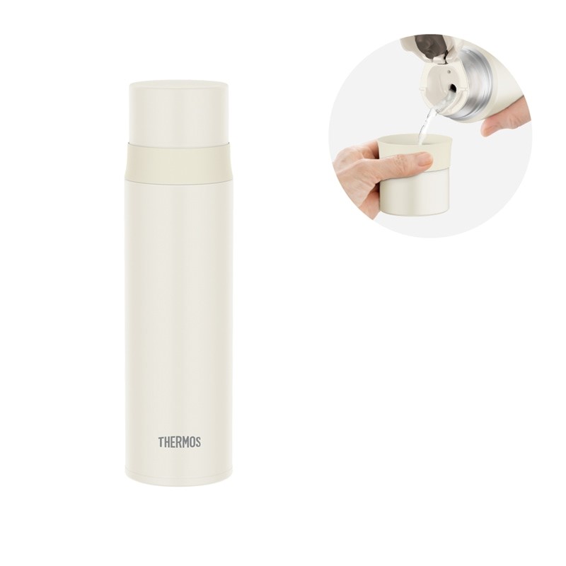 サーモス ステンレスボトル 500ml マットホワイト FFM-502 MTWH THERMOS※