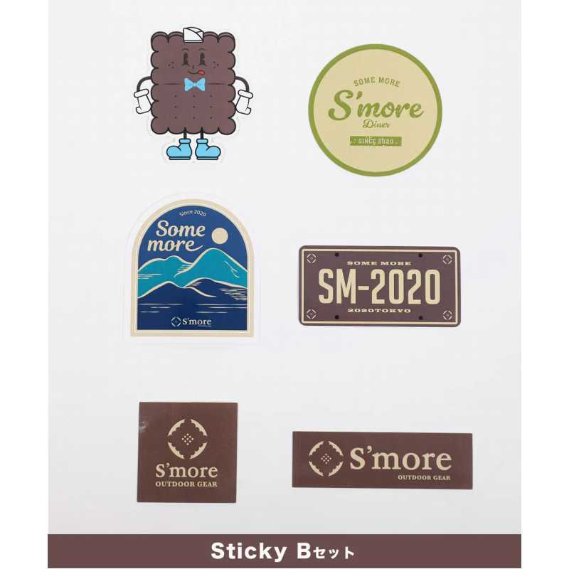 Rakuten - スモア スティッキー ステッカーB SMOstya S`more
