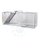 アライグマ タヌキ 捕獲器 アニマルトラップ MODEL1085 ファームエイジ 片開き 踏板式 ハクビシン ノウサギ イタチ ヌートリア