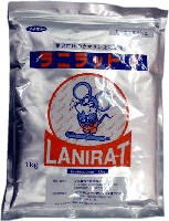 養豚場・養鶏場のネズミ対策 ラニラットF 1kg袋 畜鶏舎用粉末殺鼠剤 ねずみ駆除用殺鼠剤［ネズミ退治・ネズミ駆除用］