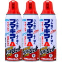 ハエ 蚊用エアゾール フマキラーAダブルジェット 450ml×3本 【防除用医薬部外品】 殺虫剤 マダニにも効く