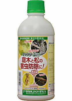 松枯れ防止 マツグリーン液剤2 500ml 【農薬】 松枯れ防止と庭木の害虫防除に