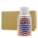 全量噴射型殺虫剤エアゾール フルアウト 100ml×30本/ケース コバエ ユスリカ チョウバエ対策にワンプッシュ 【送料無料】