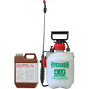 食品工場内の害虫駆除に ピレトリン40FL 2kg 4L蓄圧式噴霧器セット【防除用医薬部外品】 殺虫剤 天然の除虫菊抽出物安全性の高い殺虫剤 オーガニック工場対...