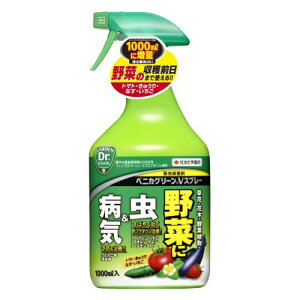 住友化学園芸 ベニカグリーンVスプレー 1000ml 野菜 害虫 病気 アブラムシ ハダニ 防除