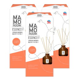 マモルームエッセンス 虫よけスティック くつろぎのバニラウッド70ml×3個