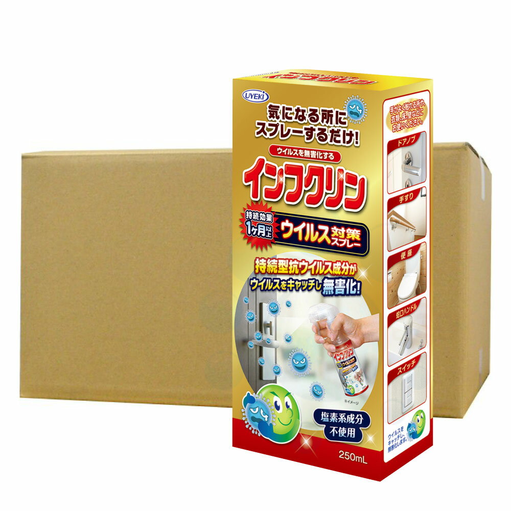 UYEKI ウエキ インフクリン 250ml×24本 除菌 ウエキ