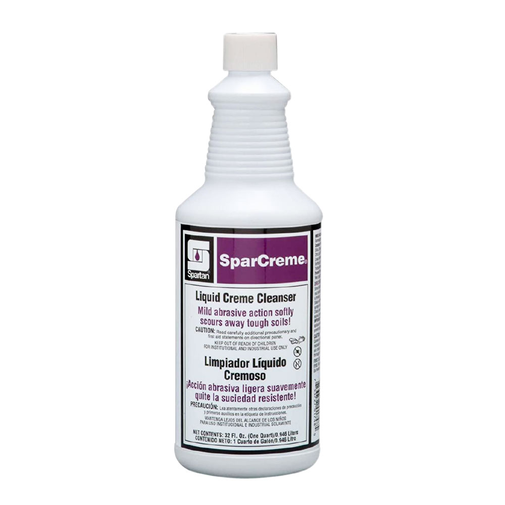 陶器用クレンザー スパルタン スパクリーム 946ml 超微粒子クレンザー 洗面台 衛生陶器 水垢 錆 消臭 クリームクレンザー