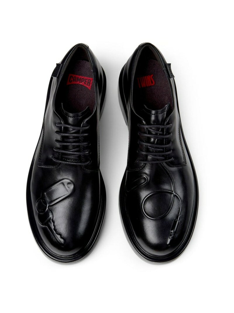 [カンペール] TWINS / カジュアルシューズ CAMPER カンペール シューズ・靴 レースアップ・ドレスシューズ ブラック【送料無料】[Rakuten Fashion]