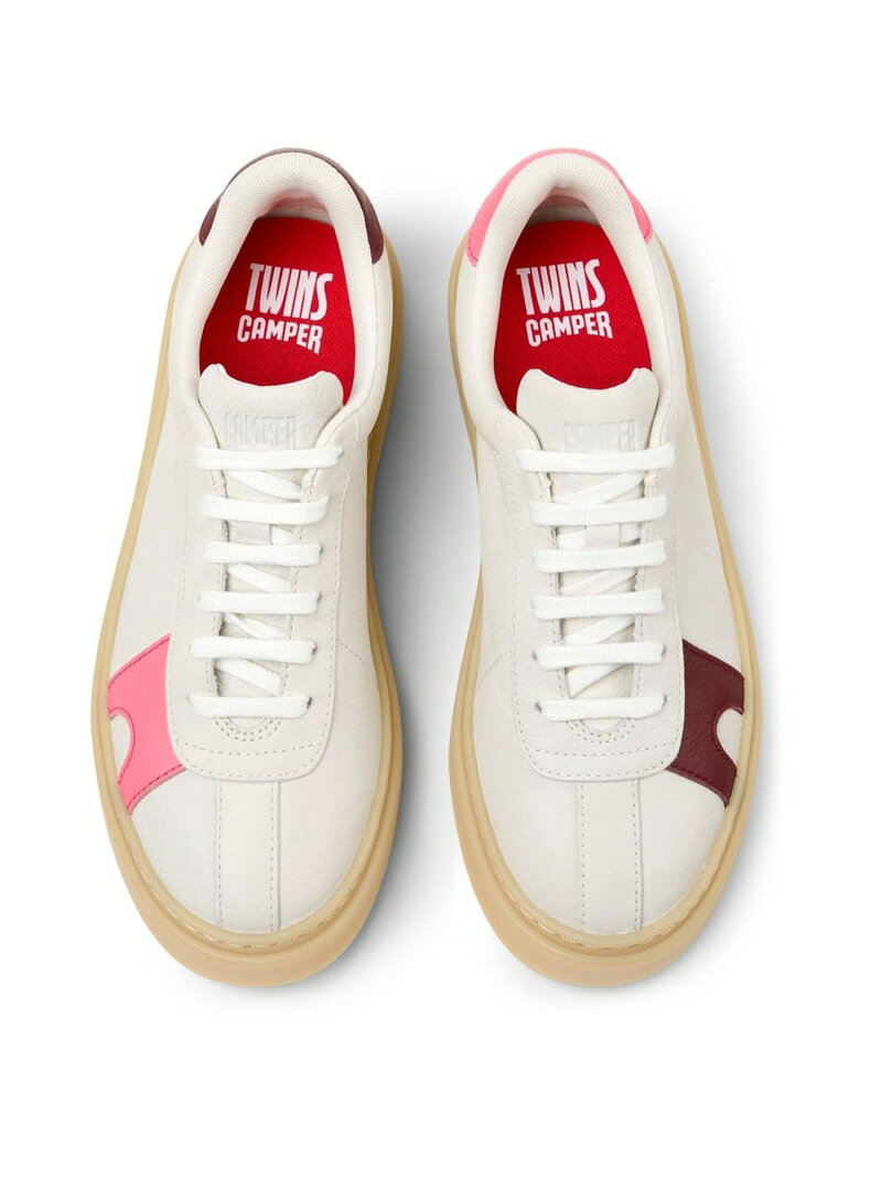 [カンペール] TWINS / レザースニーカー CAMPER カンペール シューズ・靴 スニーカー ホワイト【送料無料】[Rakuten Fashion]