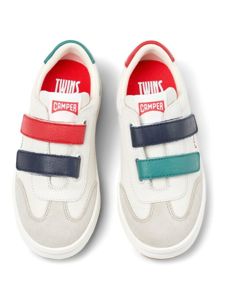 乐天商城 - [カンペール] TWINS KIDS / カジュアルシューズ CAMPER カンペール シューズ・靴 スニーカー ホワイト【送料無料】[Rakuten Fashion]