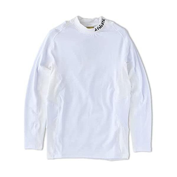 アスレタ(ATHLETA) 裏起毛ウォームベースレイヤーシャツ 01091 ホワイト