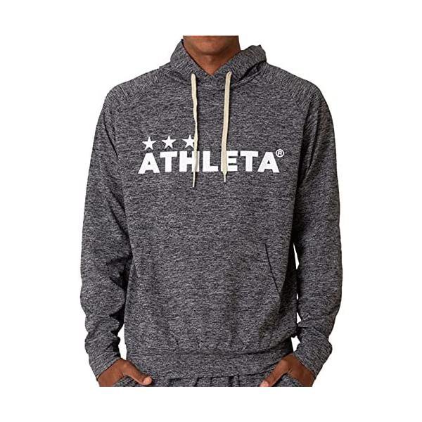 アスレタ(ATHLETA) カラー杢スウェットパーカー CHA