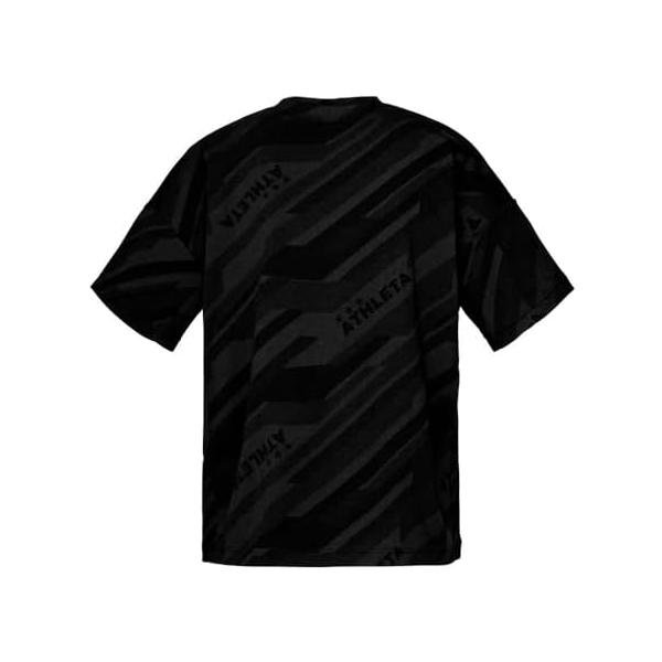 アスレタ(ATHLETA) ジュニア ジャガードスウェットシャツ ブラック(70) 03372J 2