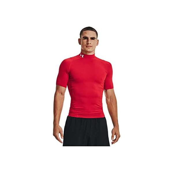 アンダーアーマー(UNDER ARMOUR) UA HG Armour Comp Mock SS Red/White