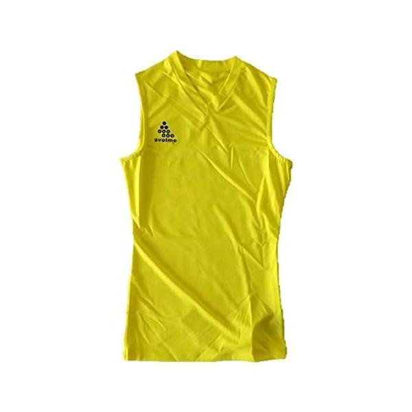 [サイズ]…Lサイズ（身長172-178cm、胸囲93-99cm、身丈67cm、身幅44cm）。[素材]…（ポリエステル83%、ポリウレタン17%）。SVOLMEスボルメ ノースリパワーインナー。フットサルブランド”SVOLMEスボルメ”。...