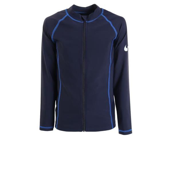 日焼け対策やプールでの冷え対策におすすめ、長袖ラッシュガード。ジッパーつきで着替えが簡単に。あごやお肌を傷つけにくいジッパーカバーつき。UPF50+、はっ水素材使用。※こちらの商品はラッシュガードのみの販売となります。【品質】ナイロン80%、ポリウレタン20%【仕様】ジッパー付き【サイズ表】サイズ 身長 チェスト120 115cm-125cm 57cm-63cm130 125cm-135cm 61cm-67cm140 135cm-145cm 64cm-72cm150 145cm-155cm 70cm-78cm160 155cm-165cm 76cm-84cm170 165cm-175cm 82cm-90cm