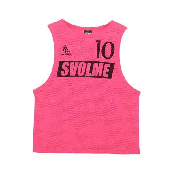 スボルメ(SVOLME) Jrビブス10枚SET ピンク(070) 23-01429