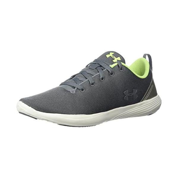 アンダーアーマー(UNDER ARMOUR) トレーニングシューズ ストリートプレシジョンスポーツ レディース ローキャンバススニーカー 3020141 グラファイト/アイボリー