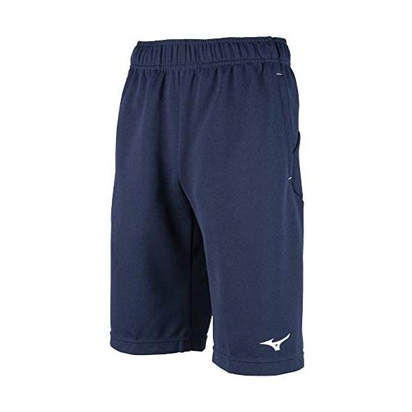 Rakuten - ミズノ(MIZUNO) ウォームアップハーフパンツ N-XT 吸汗速乾 ドライ ジュニア 32JD9418 Dネイビー×ホワイト