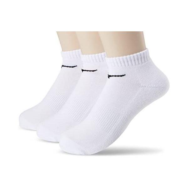 Rakuten - ミズノ(MIZUNO) スポーツソックス 3足組 アンクル丈ソックス 靴下 ホワイト