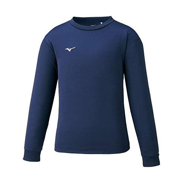 Rakuten - ミズノ(MIZUNO) 長袖Tシャツ ナビドライ 吸汗速乾 インナー 肌着 ドライ ジュニア キッズ ドレスネイビー/ホワイト