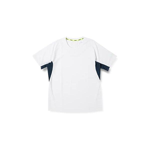 乐天商城 - ミズノ(MIZUNO) ドライエアロフロー 半袖Tシャツ 高通気 32MA2020 メンズ ホワイト Mサイズ