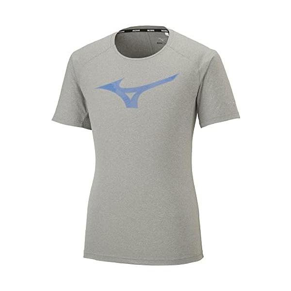 Rakuten - ミズノ(MIZUNO) 半袖Tシャツ BIGミズノロゴ 吸汗速乾 32MA2026 メンズ 杢グレー