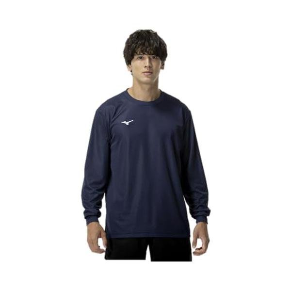 ミズノ長袖TシャツナビドライUネッ...