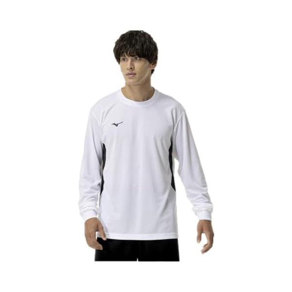 ミズノ長袖切替TシャツナビドライU...