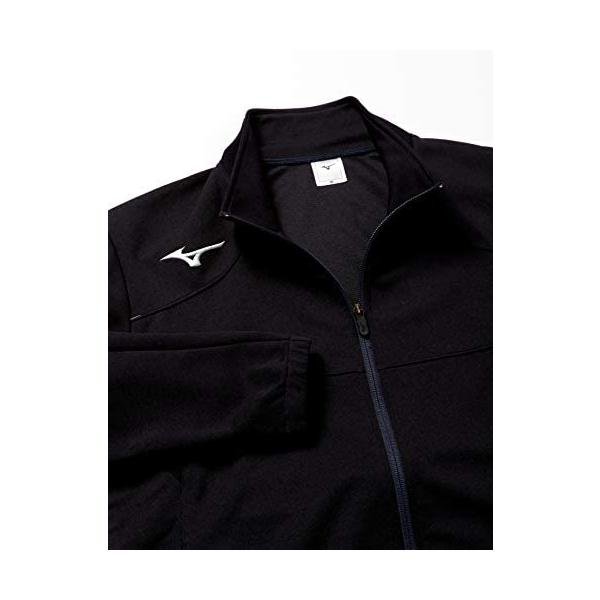 ミズノ(MIZUNO) ウォームアップジャケット スタンダード ドライ 32MC9110 ディープネイビー×ディープネイビー