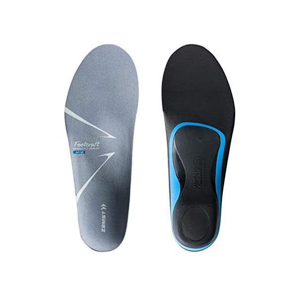 ザムストブランドの機能性インソール「フットクラフト」オーダーメイドに近い「足の一体感」と「効果的なサポート」を実現3つのアーチタイプとウィンドラス現象に基づく設計トップコートはマイクロファイバー使用の人工皮革を採用することで優れたグリップ力...