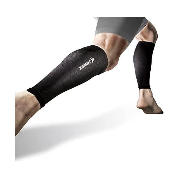 ザムスト(ZAMST) 段階式着圧ストッキング カーフスリーブ コンプレッション ランニング 両足入り Sサイ..