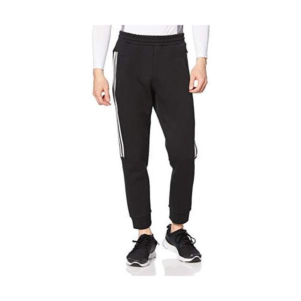 Rakuten - アディダス(adidas) スウェット ダブルニット 3ストライプス パンツ 49220 ブラック/ホワイト(GP1014)