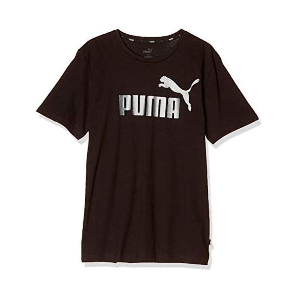 Rakuten - プーマ(PUMA) 半袖シャツ ESS+ Metallic Logo メンズ プーマブラック (01)