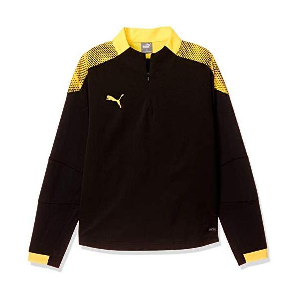 プーマ(PUMA) ジャケット ftblNXT 1/4 Zip Top キッズ プーマブラック/ウルトラ イエロー (04)
