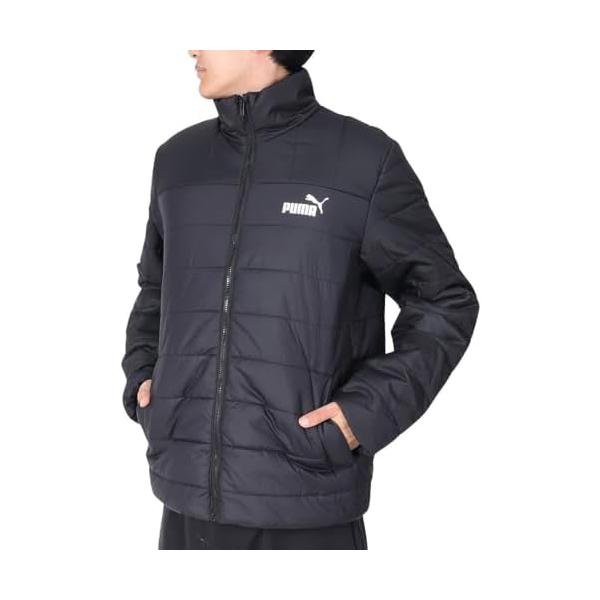 Rakuten - プーマ(PUMA) ブルゾン ESS+ パデッドジャケット 蓄熱 防風 防水 672412 メンズ ブラック(01)