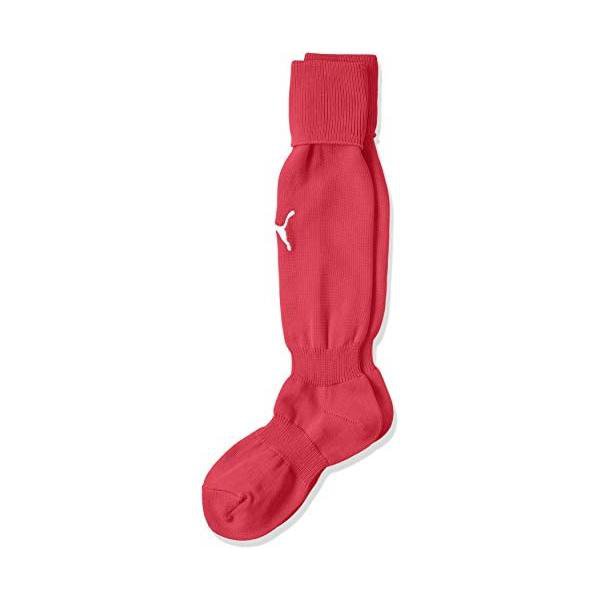 プーマ(PUMA) ソックス 靴下 LIGA ジュニア ストッキング 729880 キッズ ラズベリー/ホワイト(12)